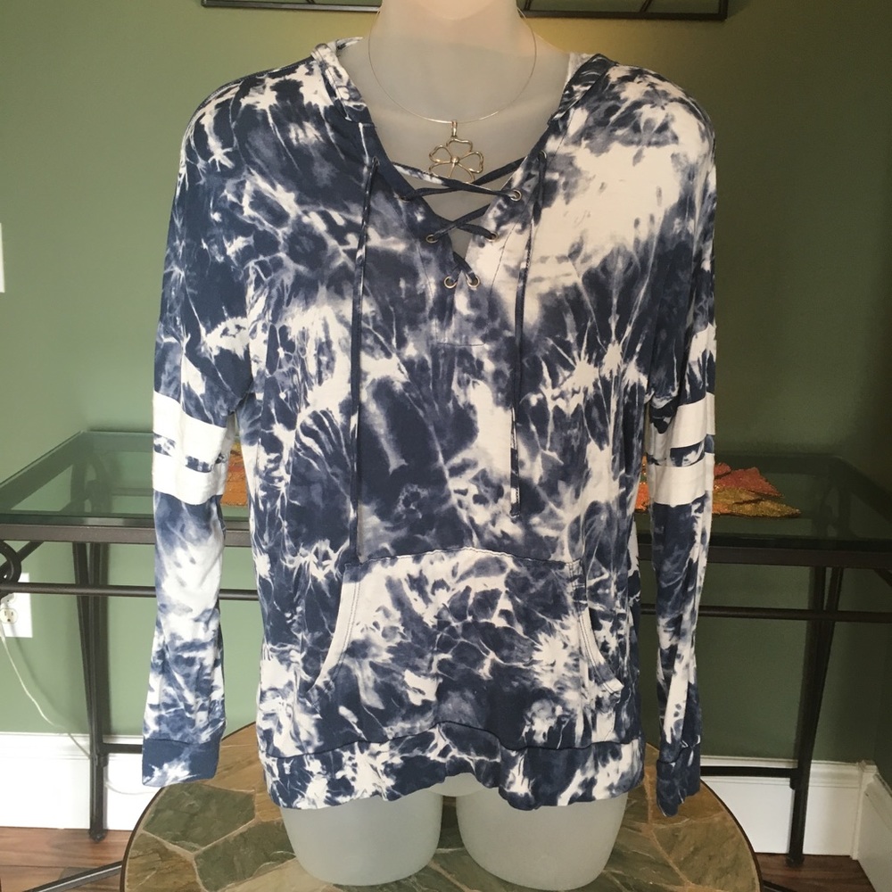 Tie Dye Pullover Hoodie